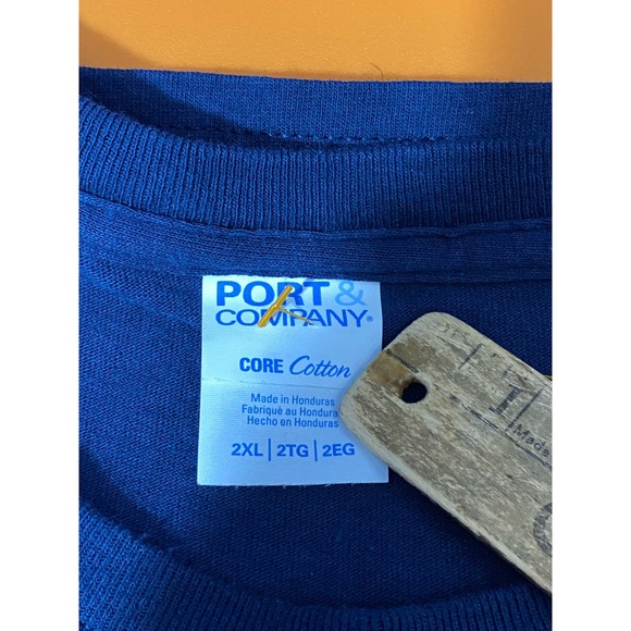 ICE! At Gaylord National Hotel Christmas Shirt size 2XL Blue Long Sleeve - Picture 2 of 9